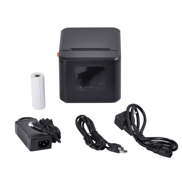 Чековый принтер MERTECH Q80 (Ethernet, USB Black)
