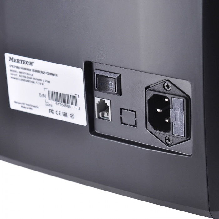 Мультивалютный счетчик банкнот MERTECH C-3 Black