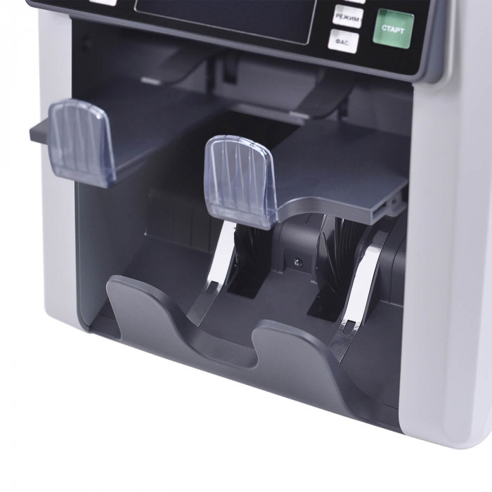 Счётчик банкнот с детектором подлинности MERTECH C-200 DOUBLE CIS MG touch screen