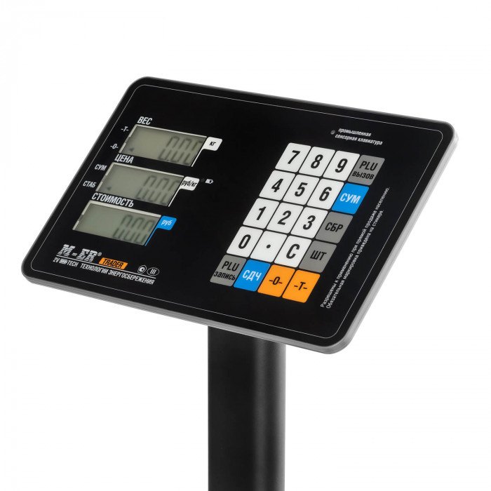 Весы напольные M-ER 333 ACP-150.20/50 "TRADER" LCD с RS-232