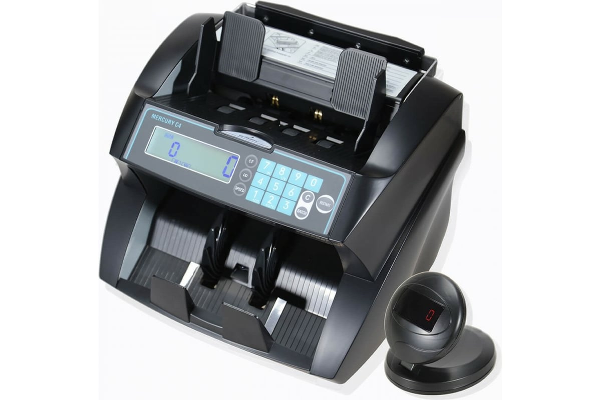 Мультивалютный счетчик банкнот MERTECH C-4 Black