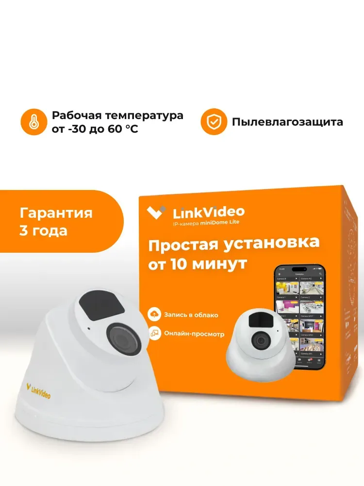 Камера видеонаблюдения для ПВЗ LinkVideo Lite