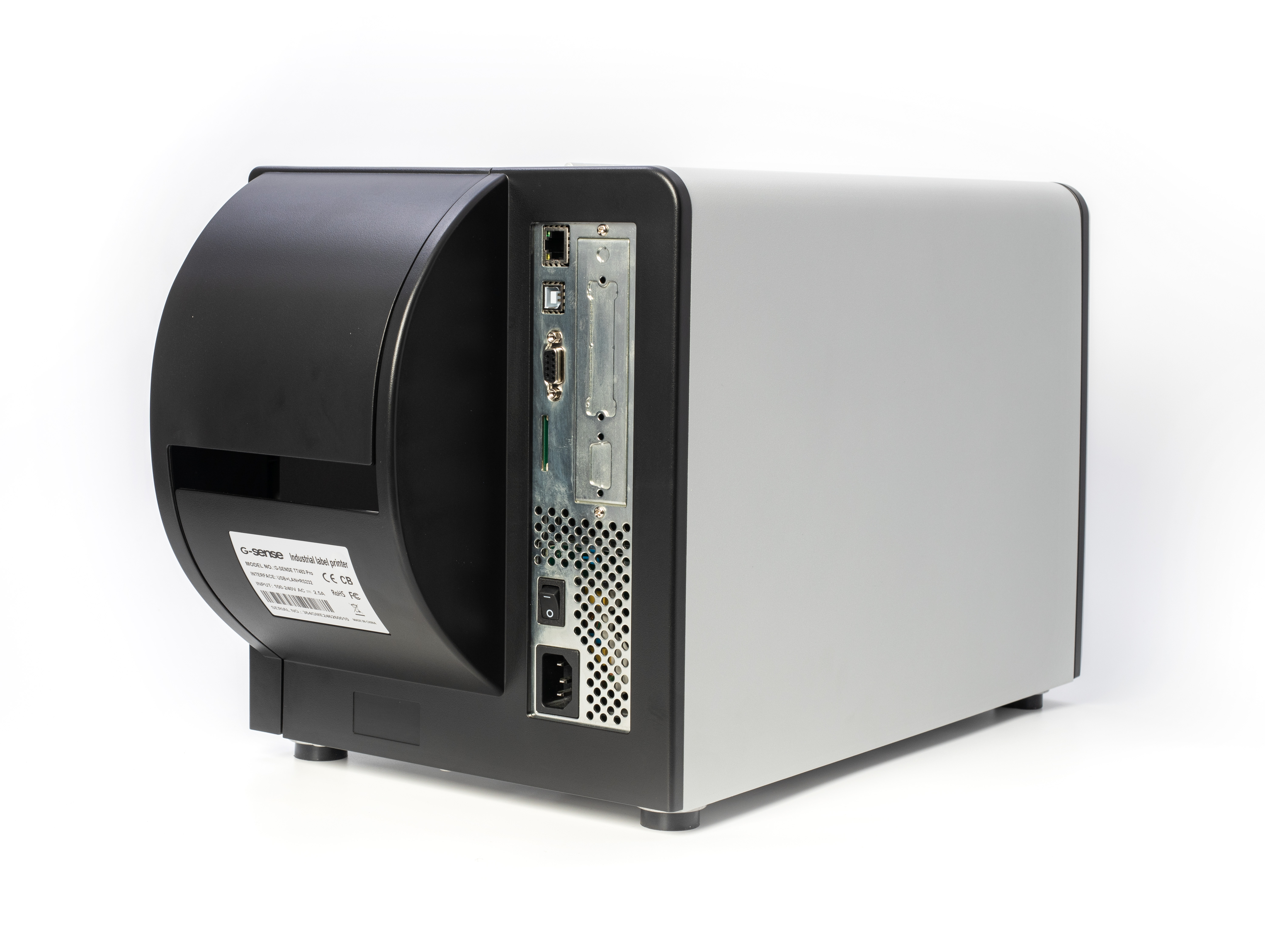 Принтер этикеток G-Sense TT483 PRO (термотрансфер, промышленный, 300 dpi, 4 inch, USB+RS232+LAN)