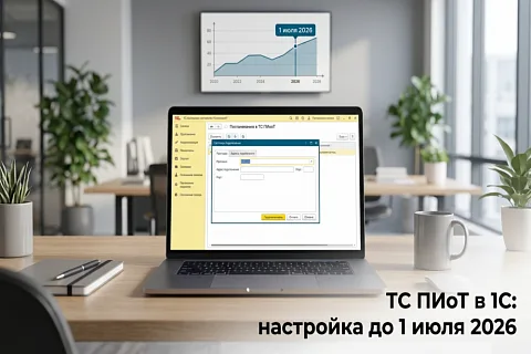 ТС ПИоТ в 1С:Бухгалтерия 8 — пошаговая настройка 2026