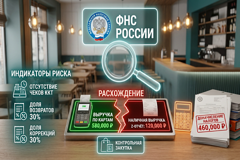 Как ФНС выявляет скрытую выручку ресторанов в 2026 году