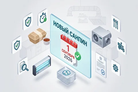 Новый СанПиН для общепита 2.3/2.4.4282-26 с 1 сентября 2026: что изменилось и как подготовиться