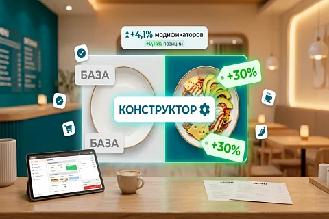 Модификаторы в iiko: как настроить и поднять средний чек без повышения цен