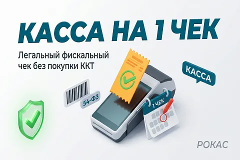 Касса на 1 чек: как законно пробить разовую продажу без покупки ККТ в 2026 году